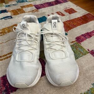 On Running All-White Sneakers
